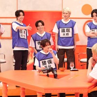 原嘉孝、橋本将生、寺西拓人、猪俣周杜、篠塚大輝、菊池風磨(C)フジテレビ