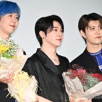 Mrs. GREEN APPLE(左から)藤澤涼架、大森元貴、若井滉斗(C)モデルプレス