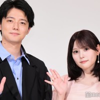 【さよなら 丸の内TOEI】『【推しの子】-The Final Act-』上映後舞台挨拶に出席した櫻井海音、齊藤なぎさ(C)モデルプレス