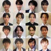 「中一ミスターコン2025」候補者の一部(提供写真)