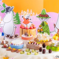 スイーツビュッフェ「ムーミン谷のティーパーティー」キービジュアル/提供画像