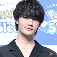 『ポケモンスリープ』配信記念イベントに出席した佐野勇斗(C)モデルプレス