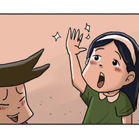 女子の機嫌を直すには、きちんと謝ることが大切！  好きな女の子におもちゃの指輪をプレゼントすると…【しなのんちのいくる５ #34】