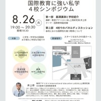 国際教育に強い私学4校シンポジウム