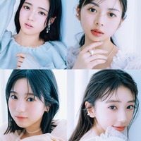 (上段左から時計回りに)瀬戸口心月、長嶋凛桜、矢田萌華、増田三莉音(画像提供:小学館)