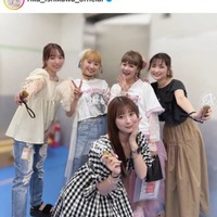「みんな素敵」石川梨華、“愛ガキ”ライブのモー娘。OG集合写真にファンほっこり「いい表情」「可愛い」