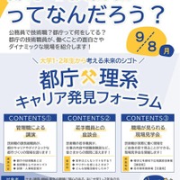 都庁×理系キャリア発見フォーラム