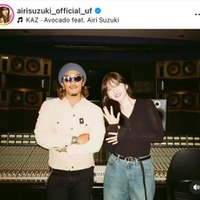 「流石に大笑い」鈴木愛理、GENERATIONS数原龍友との記念SHOTを公開「オセロみたいな2人」