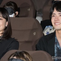 映画「近畿地方のある場所について」体感型プレミア in 東京に出席した菅野美穂、赤楚衛二(C)モデルプレス