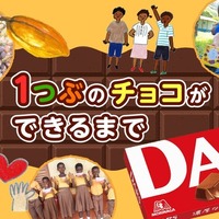 1つぶのチョコができるまで