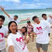 （から）吉村崇、みちょぱ、田中卓志、野呂佳代、ビビる大木、有吉弘行、新山（C）フジテレビ