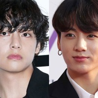 V、JUNG KOOK/Photo by Getty Images