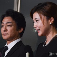 川村龍夫会長の通夜に参列した片岡愛之助、藤原紀香（C）モデルプレス