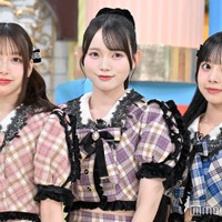 桜庭遥花、真鍋凪咲、増田彩乃(C)モデルプレス
