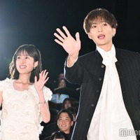 「隣のステラ」完成披露舞台挨拶に出席した福本莉子、八木勇征(C)モデルプレス