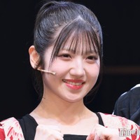 革命ミュージカル「新・幕末純情伝」の開幕直前舞台挨拶・公開ゲネプロに出席した村山彩希(C)モデルプレス