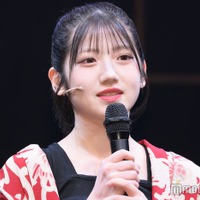 革命ミュージカル「新・幕末純情伝」の開幕直前舞台挨拶・公開ゲネプロに出席した村山彩希(C)モデルプレス