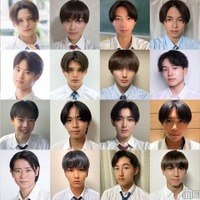 「男子高生ミスターコン2025」候補者の一部（提供写真）