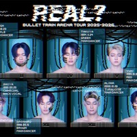 「BULLET TRAIN ARENA TOUR 2025-2026 REAL？」キービジュアル（提供写真）