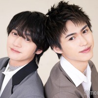 「あの夏、君と出会えて~幻の甲子園で見た景色~」のインタビューに応じた藤井直樹、岡崎彪太郎(C)モデルプレス