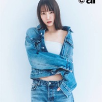 吉岡里帆、美しいデコルテ＆ほっそりお腹がチラリ！色っぽいデニムスタイルで魅せる