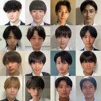 「男子高生ミスターコン2025」6エリアの中間速報上位4人ずつ