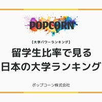 留学生比率で見る日本の大学ランキング