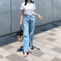夏の王道鉄板コンビ！白T×デニムを大人が着こなす秘訣とは【40代の毎日コーデ】