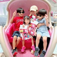 鈴木亜美、長女が3歳に！子供たちとの幸せSHOTに反響「あみちゃんそっくり」「大きくなりましたね」