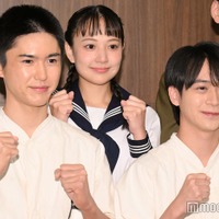 舞台「あの夏、君と出会えて~幻の甲子園で見た景色~」囲み取材に出席した岡崎彪太郎、藤井直樹(C)モデルプレス