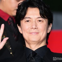 「ブラック・ショーマン」レッドカーペットイベント＆完成披露試写会舞台挨拶に出席した福山雅治（C）モデルプレス