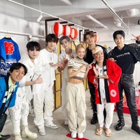 (左後列から)NCT DREAM・東方神起、(前列)HYOYEON、ナインティナイン(C)フジテレビ
