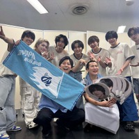 なにわ男子、コットン(C)テレビ朝日