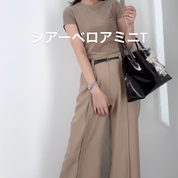 やるな【GU】。Ｔシャツなのにベロアで秋モード。今、取り入れたい一着【40代の毎日コーデ】