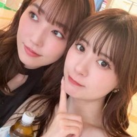 譜久村聖、生田衣梨奈とパシャリ！キュートな顔寄せSHOTに「お二人とも美しい」「ぽんぽん最高！！」の声