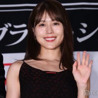 「ブラック・ショーマン」公開直前イベントに出席した有村架純(C)モデルプレス