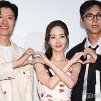 「コンフィデンスマンKR」配信記念イベントに出席したパク・ヒスン、パク・ミニョン、チュ・ジョンヒョク(C)モデルプレス