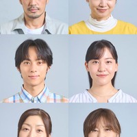 (上段左から)大谷亮平、平愛梨(中段左から)永田崇人、金井美樹(下段左から)内田慈、石野真子(C)日本テレビ