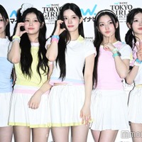 ILLIT/YUNAH(ユナ)、WONHEE(ウォンヒ)、MINJU(ミンジュ)、IROHA(イロハ)、MOKA(モカ)(C)モデルプレス