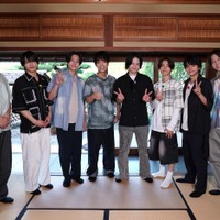 (左から)篠塚大輝、猪俣周杜、橋本将生、原嘉孝、菊池風磨、松島聡、佐藤勝利、寺西拓人(C)フジテレビ