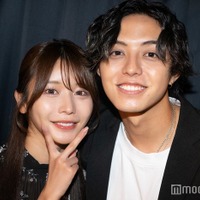 モデルプレスのインタビューに応じたまいか、しんたろー(C)モデルプレス