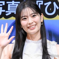 2nd写真集『ひとかけら』の発売記念会見に出席した坂井仁香（C）モデルプレス