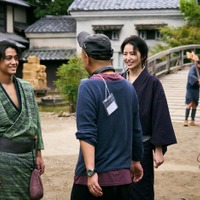 高橋海人、長澤まさみ(C)2025「おーい、応為」製作委員会