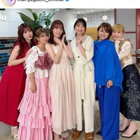 「レジェンド」矢口真里、モー娘。歴代リーダーとの笑顔SHOTにファン大歓喜「全然歳取らない」