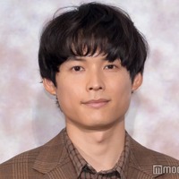 「秒速5センチメートル」完成披露試写会舞台あいさつに出席した松村北斗(C)モデルプレス