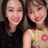 菊地亜美、“ママ友”北川景子とのレアなプライベートSHOTに「素敵過ぎる」「ほっこり」と反響