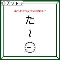 クイズです！「工夫してこの図を読んでみましょう」５文字の単語になります【難易度LV３.・中辛】