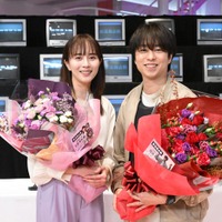 比嘉愛未、櫻井翔（C）日本テレビ