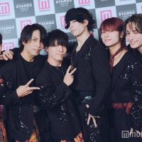 モデルプレスのインタビューに応じた（左から）まりん、カナタ、ハネル、芝健、まさと、なおや／アナタシア（C）モデルプレス