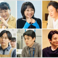 （上段左から）久保田磨希、三戸なつめ、水橋研二（下段左から）永見大吾、浜田順平、浜中文一（C）ABCテレビ